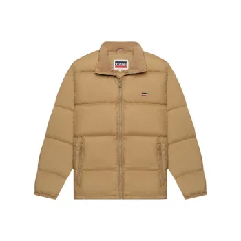Levis Down Jackets Men Khaki