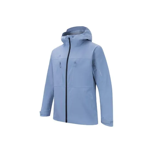 Anta Variety Training Collection Windbreaker Jacket Men's Gray Blue