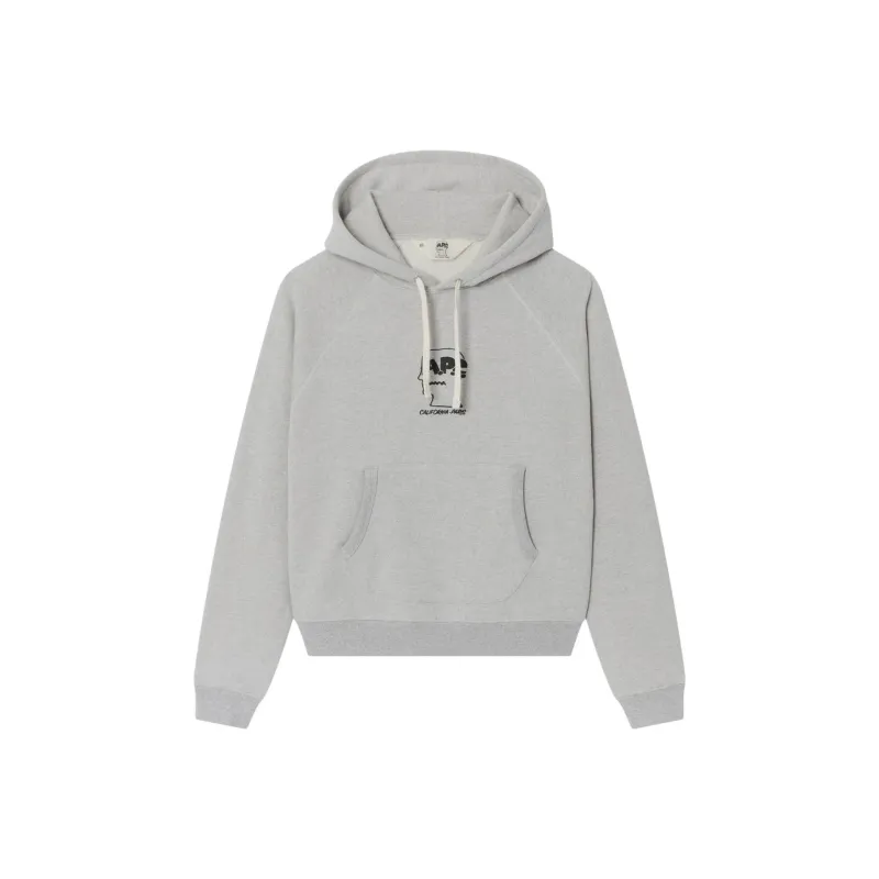 Brain Dead A.P.C. Joint Paragraph Sweatshirts Unisex Gray-0