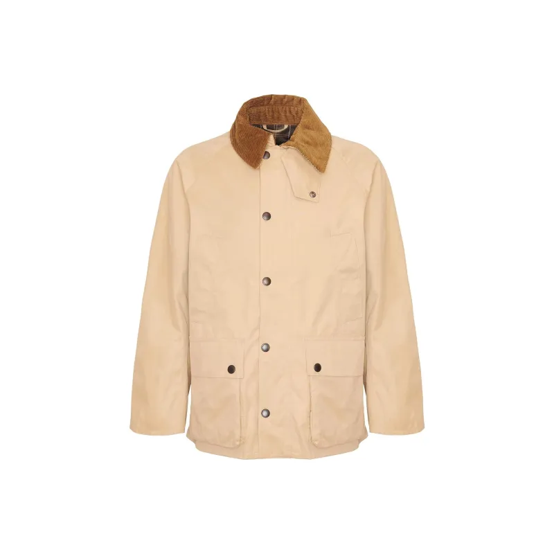 BARBOUR Peached Oversized Bedale Casual Jacket Jackets & Coats Men's Beige-0