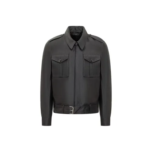 TOM FORD Belted Waist Military Jacket