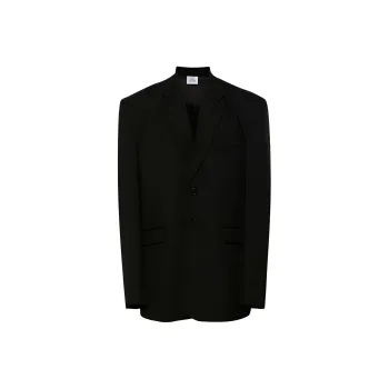 Vetements Oversize Button-Up Blazer