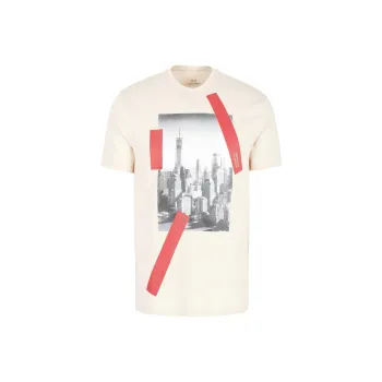 ARMANI EXCHANGE T Shirt Men's Ecru