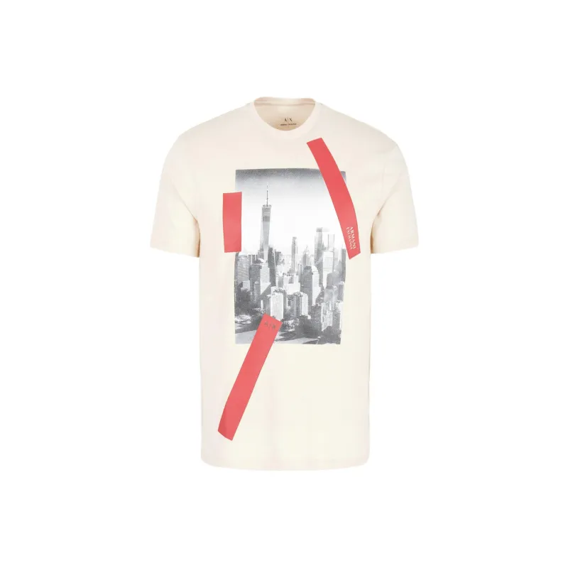 ARMANI EXCHANGE T Shirt Men's Ecru-0