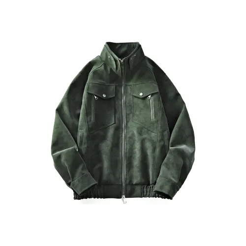 GLFL Jackets Coats Unisex Seaweed Green