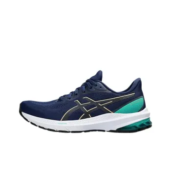 Asics GT 1000 12 Anti Slip Wear Resistant Low Top Casual Running Shoes Women's Blue