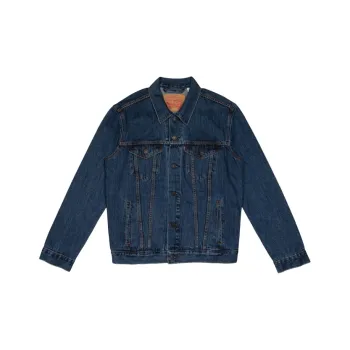 Levis Denim Jackets Men Blue