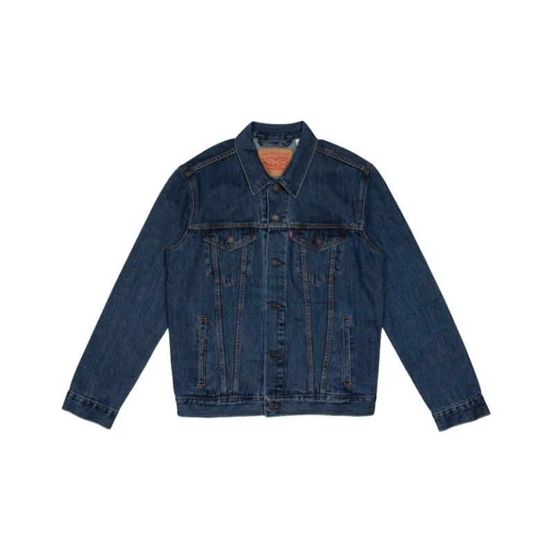 Levis Denim Jackets Men Blue-0