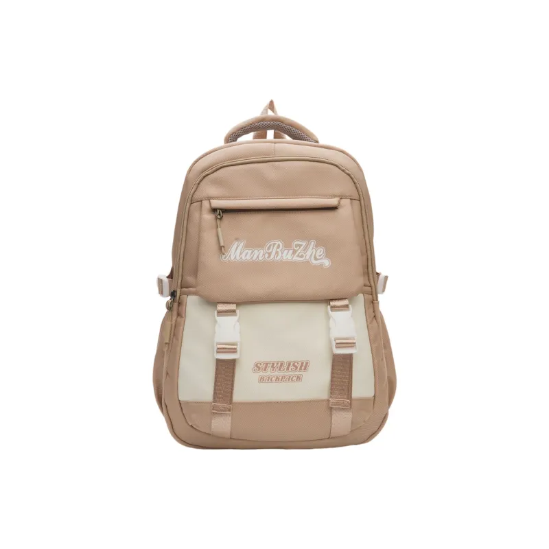 Alcohol Dragon Nylon Backpack Regular Unisex Multicolor-16