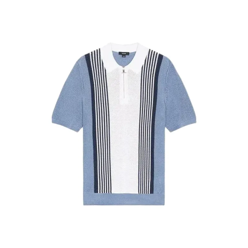 Reiss Polo Shirts Men Blue-0