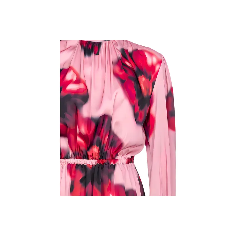 PINKO Floral print Open back Minidress-2