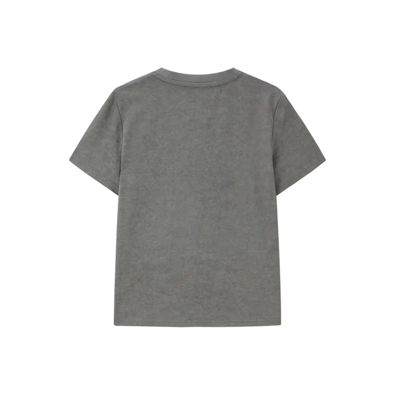 PEACEBIRD T Shirt Unisex Castle Rock Gray-1