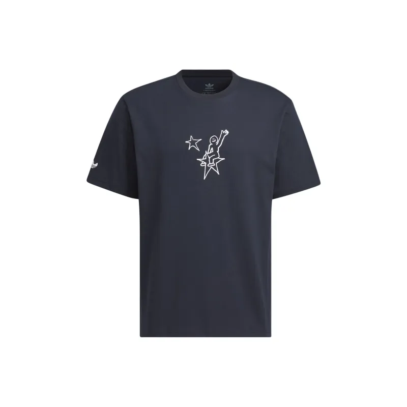 Adidas SHMOOFOIL T Shirt Men's Legend Ink-0