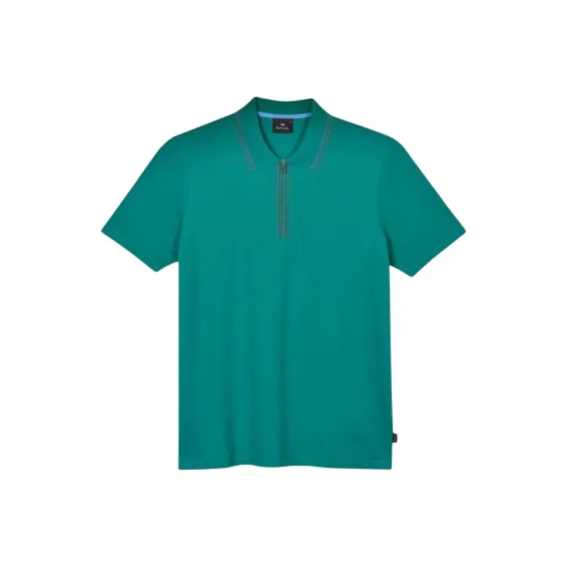 Paul Smith Polo Shirt Men's Blue Green-0