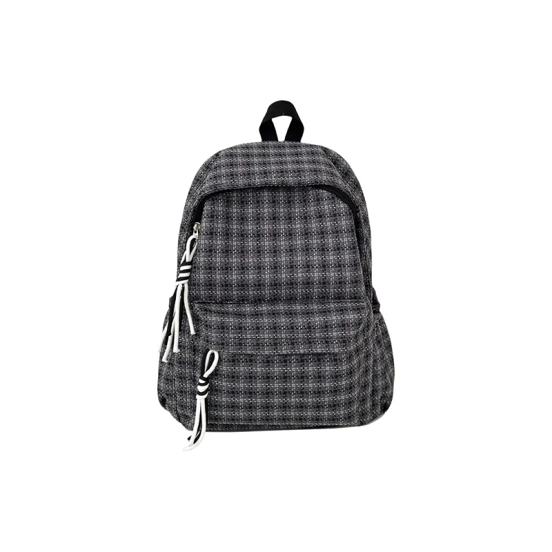 OUZIHUANG Nylon Backpack Women's Pink/Blue/Black/Ecru/Green-10