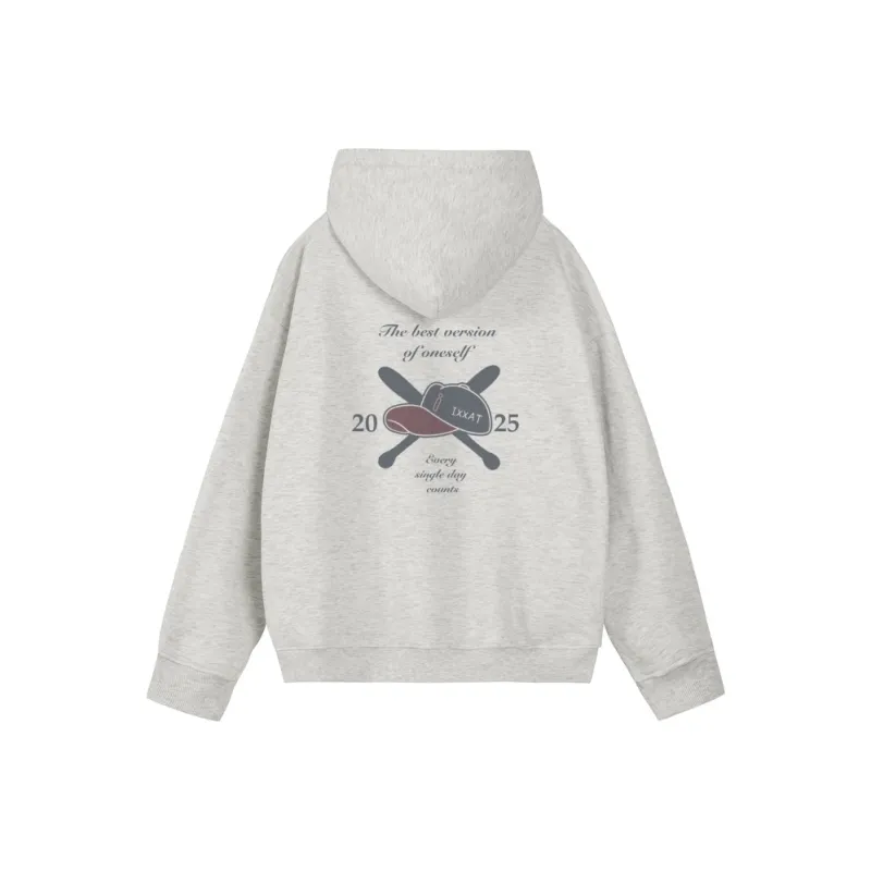 IXXAT Sweatshirt Unisex White Hair Gray-2