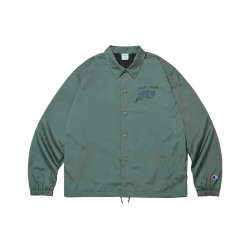 Thisisneverthat X Champion Jackets Men Green