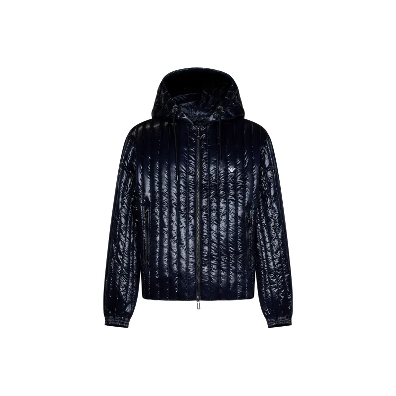 EMPORIO ARMANI FW23 Jackets & Coats Men's Blue-0