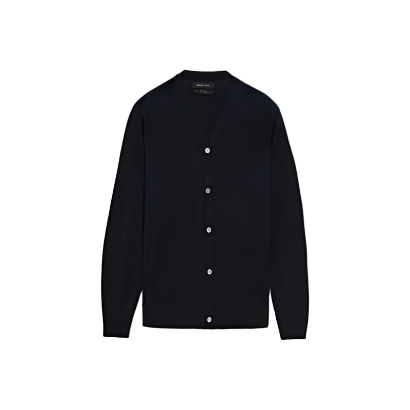 Massimo Dutti Knitwear Men's Sea Blue-0