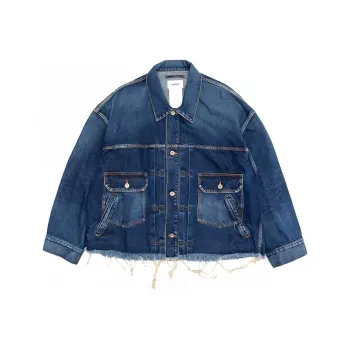 Doublet Distressed Denim Jacket