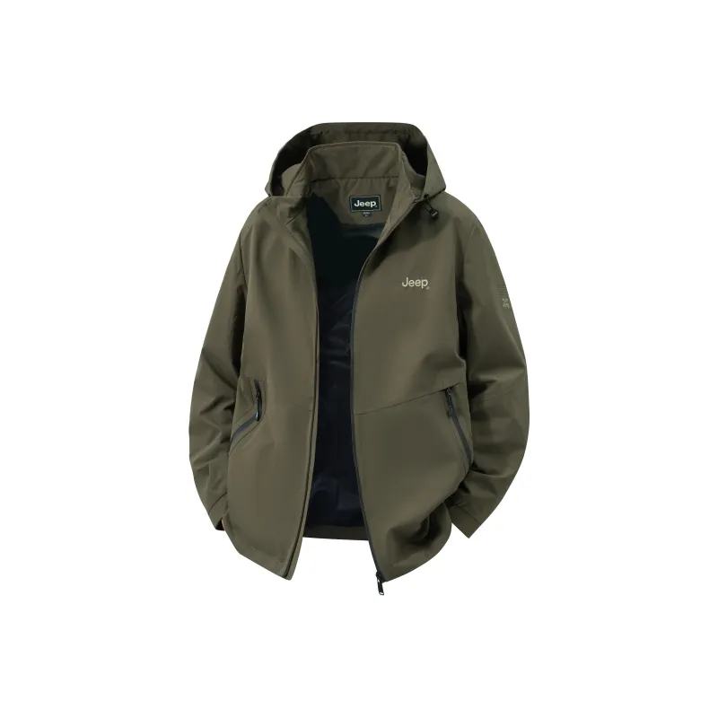 Jeep Jackets Coats Unisex Blue Gray Green-6