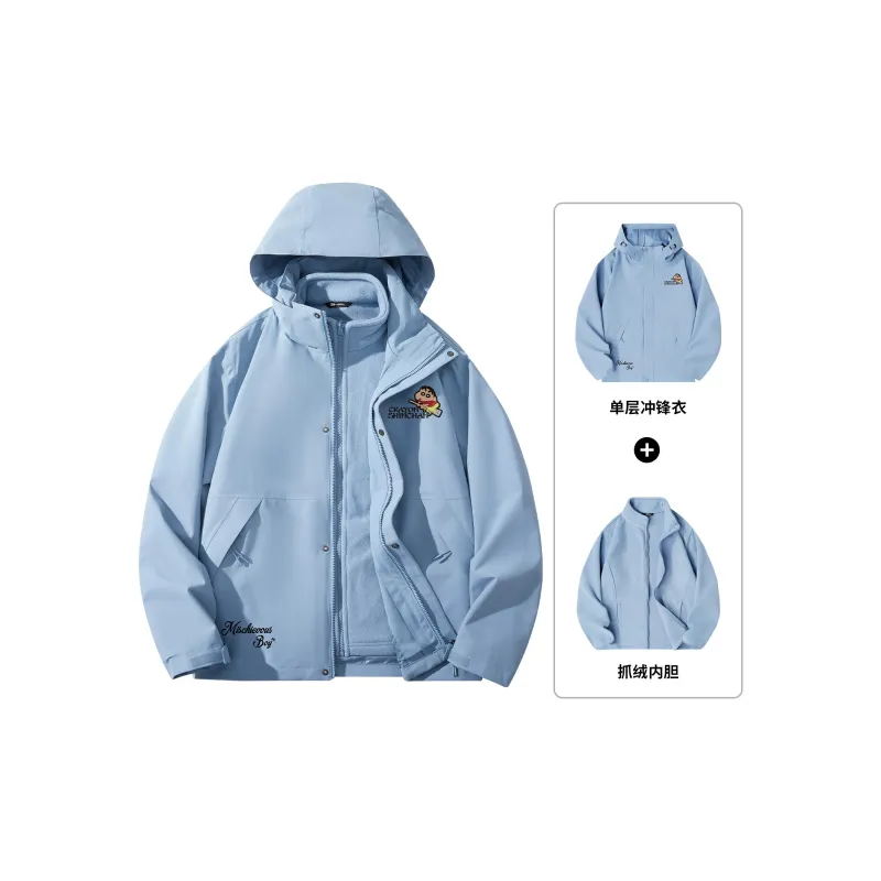 Crayon Shinchan Windbreaker Jackets Unisex-6