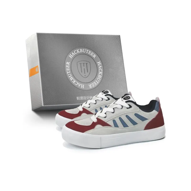 HACKBUTEER Low Top Skateboard Shoes Unisex Box Included-7