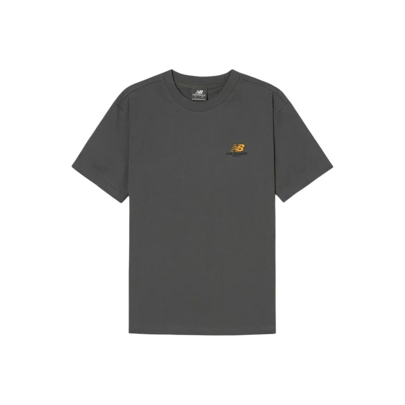 New Balance UNI NB BOYSEMI OVER FIT T Shirt Unisex 60 Charcoal-0