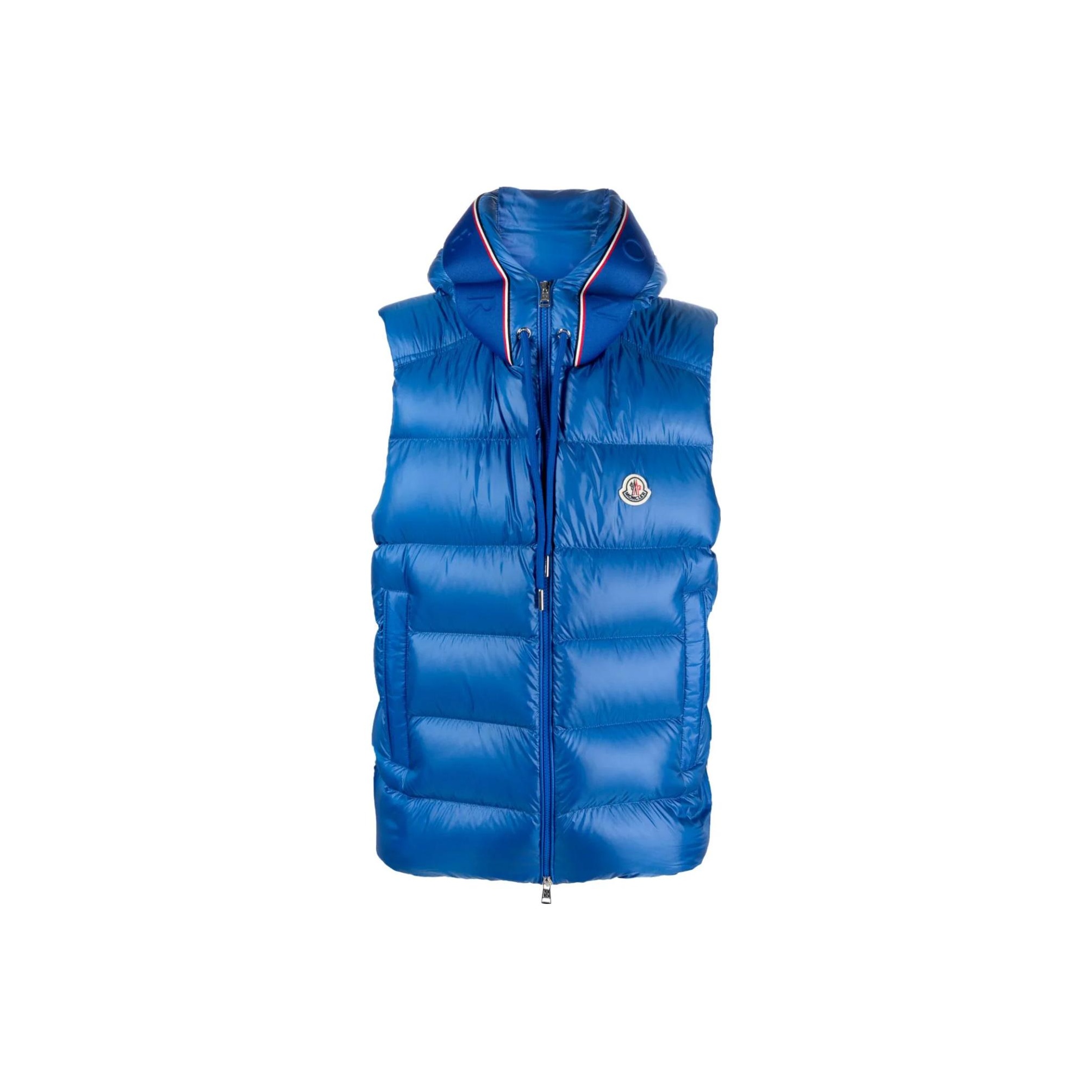 【24SS NEW】MONCLER_men / ALLIER ダウンベスト / Blue 24SS NEW】MONCLER_men / ALLIER ダウンベスト / Blue