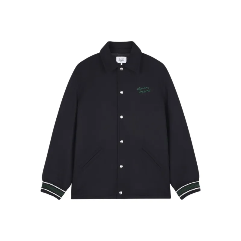 Maison Kitsune Long Sleeved Button Up Jacket-0