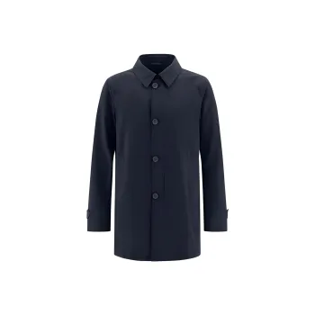 HERNO Single-Breasted Long Sleeved Trench Coat