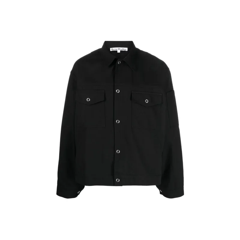 Acne Studios Long-sleeve Shirt Jacket-0