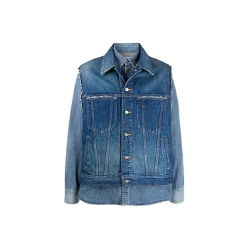 AMBUSH Denim Jackets Unisex Blue