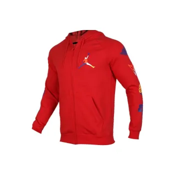 Jordan RIVALS LOOPBACK FZ Jacket Men's Red