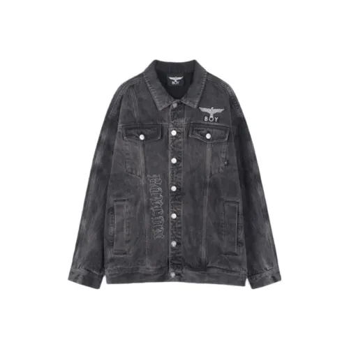 Boy London Denim Jackets Unisex Black