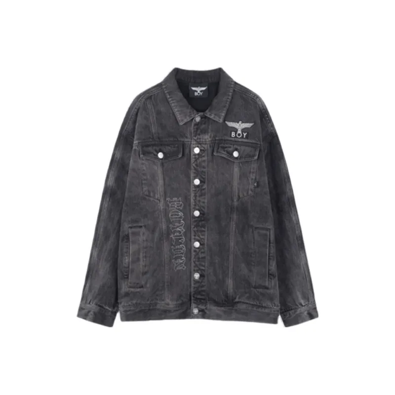 Boy London Denim Jackets Unisex Black-0