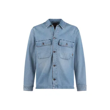 HUGO BOSS Denim Jackets Men Denim Blue