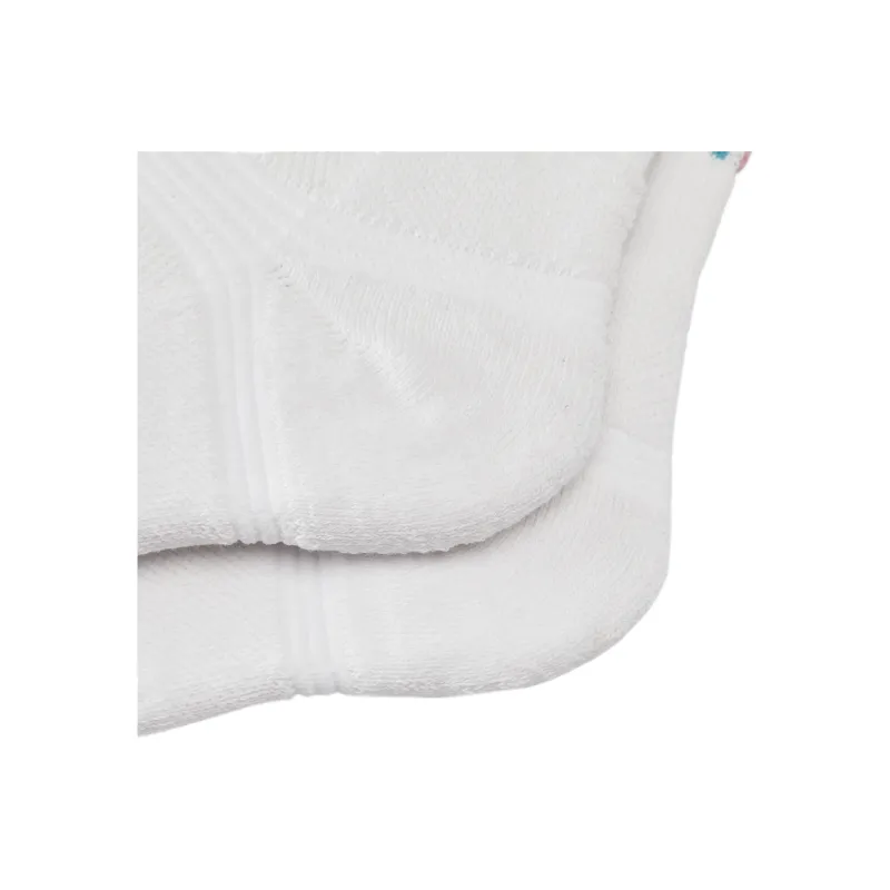 LiNing Badminton Series Mid Calf Socks Women's 1 Pack White Red-3
