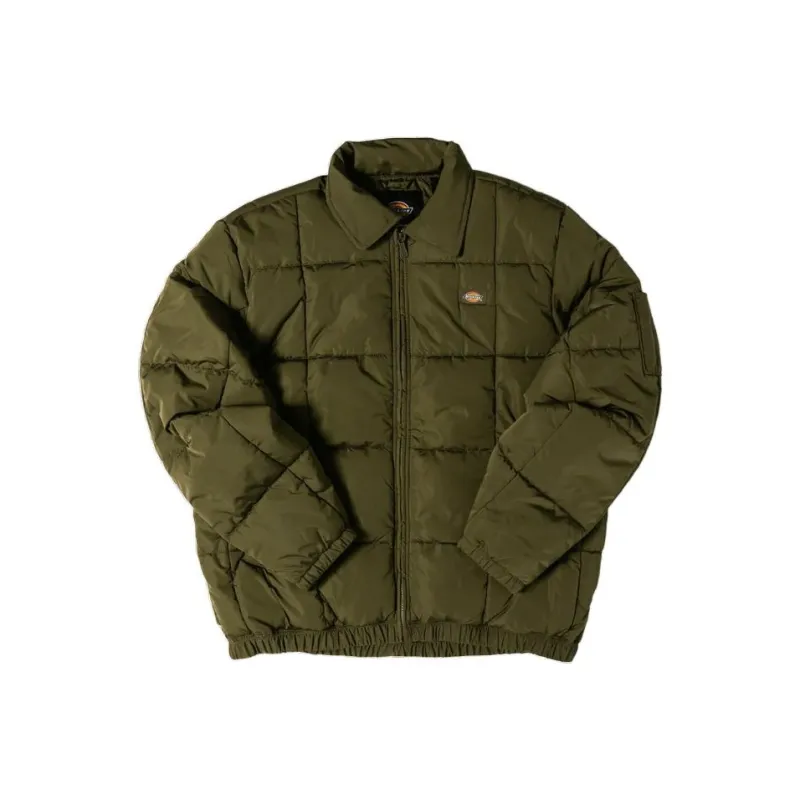 Dickies Eisenhower Logo Patch Puffer Jacket-0