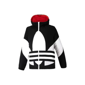 Adidas Originals Clover Series Outfit Down Jacket Winter Men's Black Red