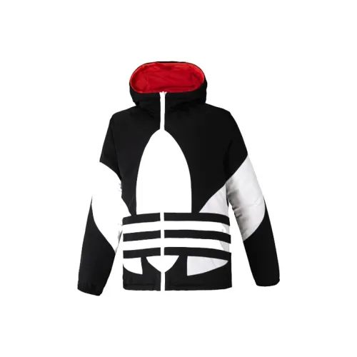 Adidas Originals Clover Series Outfit Down Jacket Winter Men's Black Red