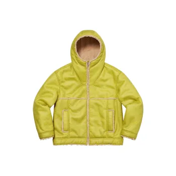 Supreme Faux Shearling Hooded Jacket SS23