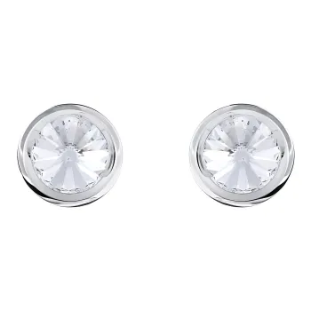 Swarovski Round Cufflinks Men