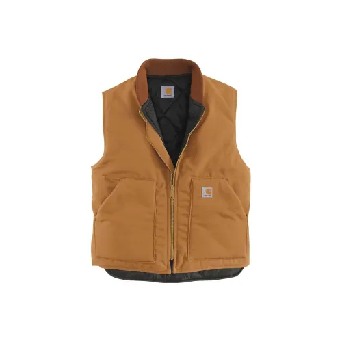 Carhartt V01 FIRM DUCK INSULATED RIB COLLAR VEST RELAXED FIT Men's