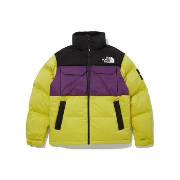 THE NORTH FACE Eco Utility Down Jacket Jacket Unisex Yellow Purple