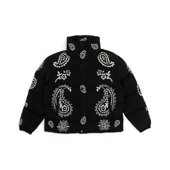 Profound Puffer Jacket Coat National Version Unisex Black