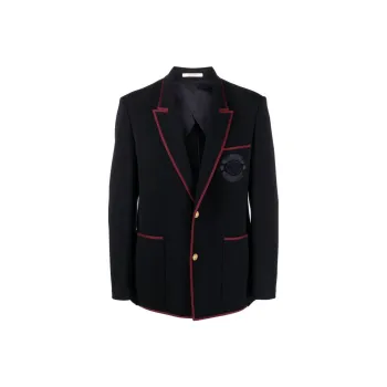 Valentino Single-Breasted Tailored Blazer