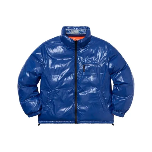 Supreme Shiny Reversible Puffy Jacket