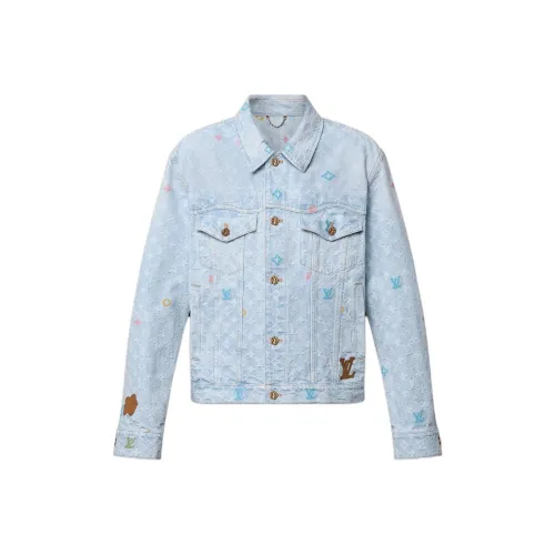 LOUIS VUITTON By Tyler The Creator Monogram Denim Jacket