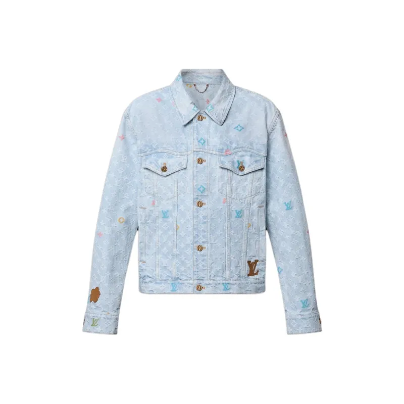 LOUIS VUITTON By Tyler The Creator Monogram Denim Jacket-0